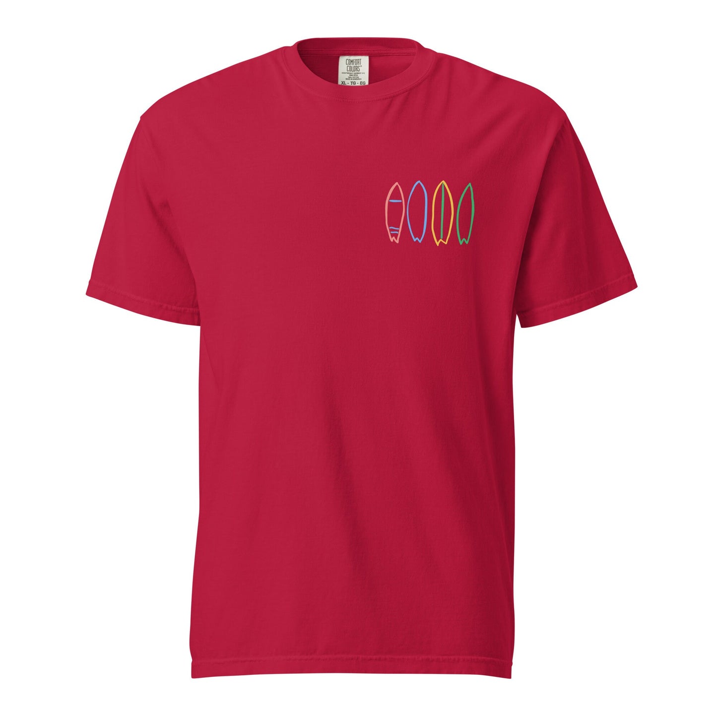 Surfin in Color Heavyweight Tshirt