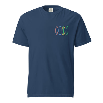 Surfin in Color Heavyweight Tshirt