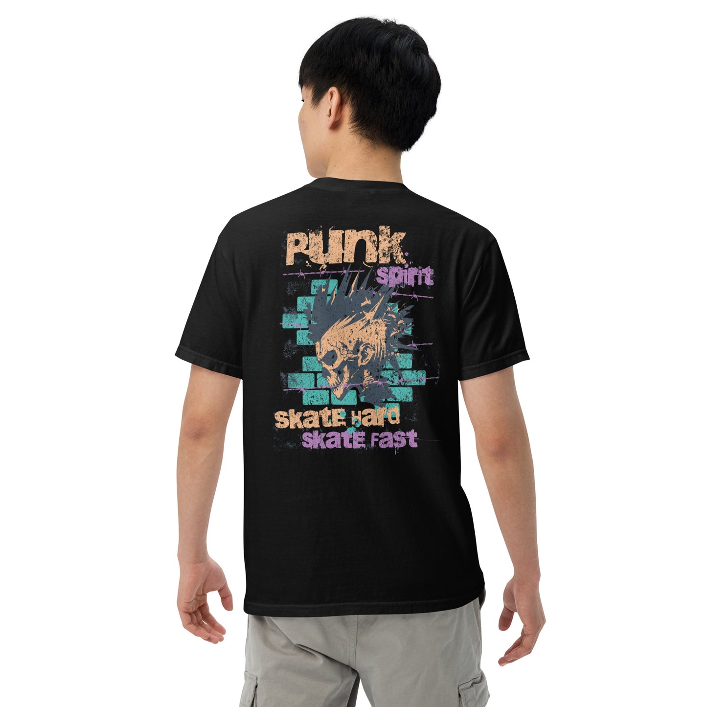Punk Spirit Skate Hard Skate Fast T-Shirt