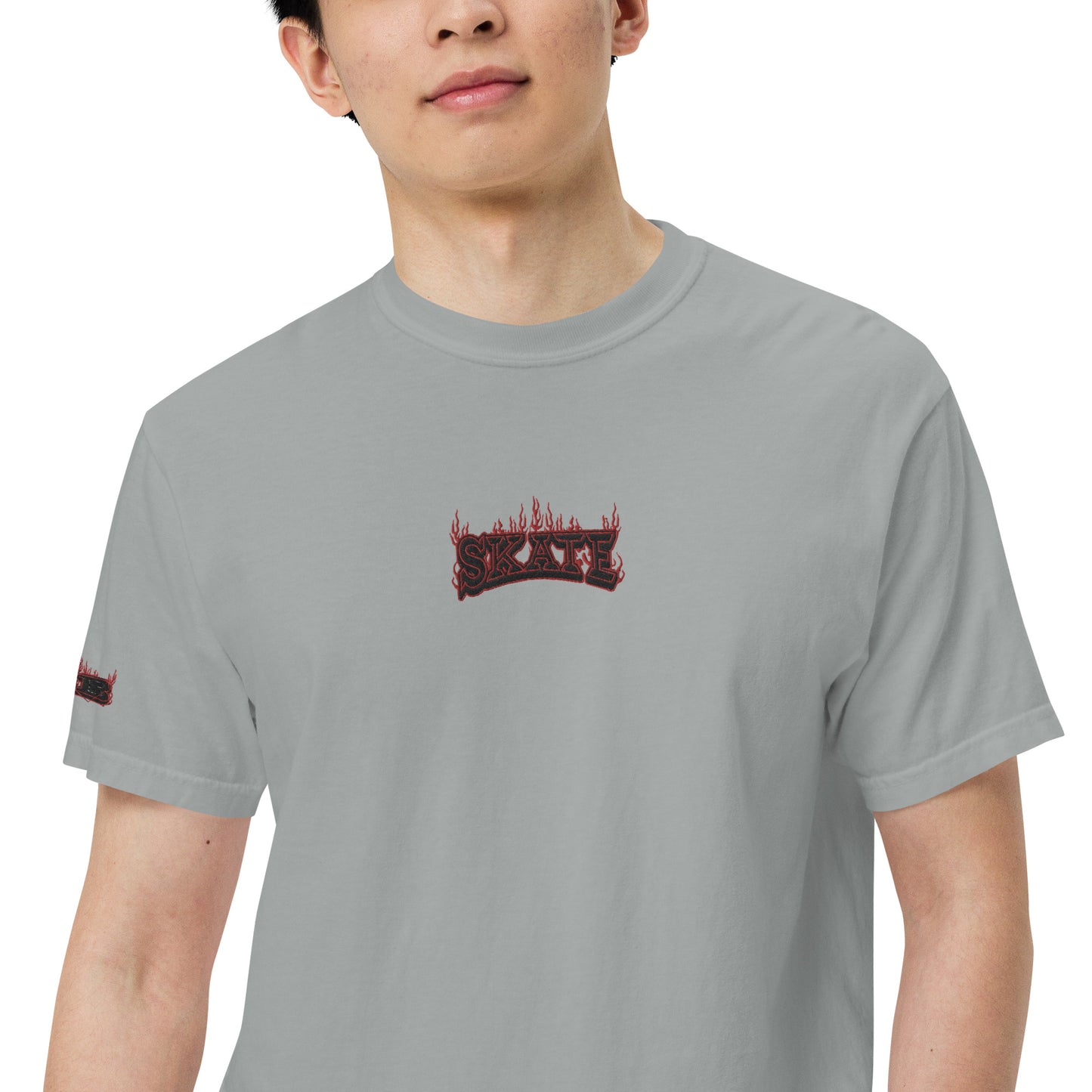 Just Skate Embroidered Heavyweight T-shirt