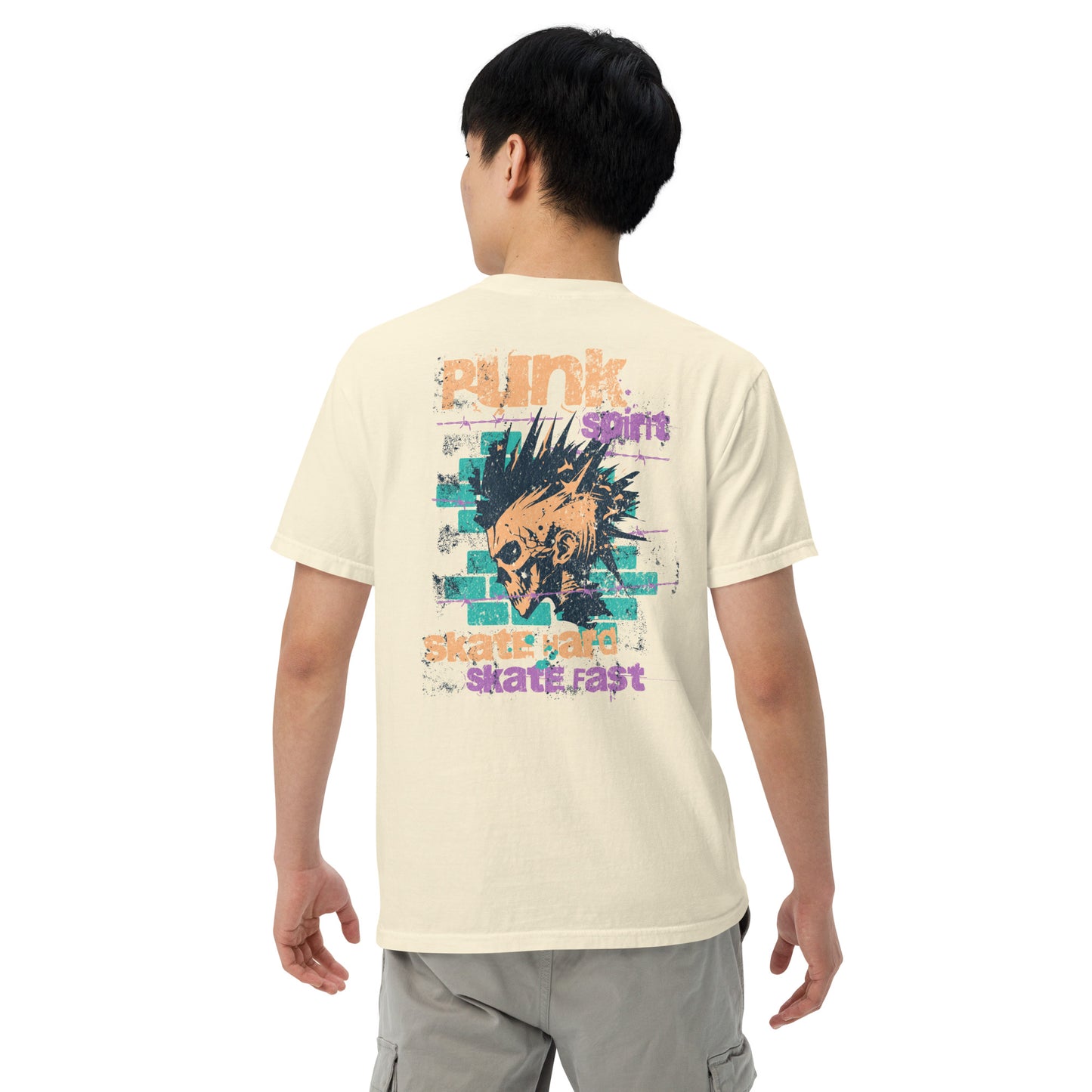 Punk Spirit Skate Hard Skate Fast T-Shirt