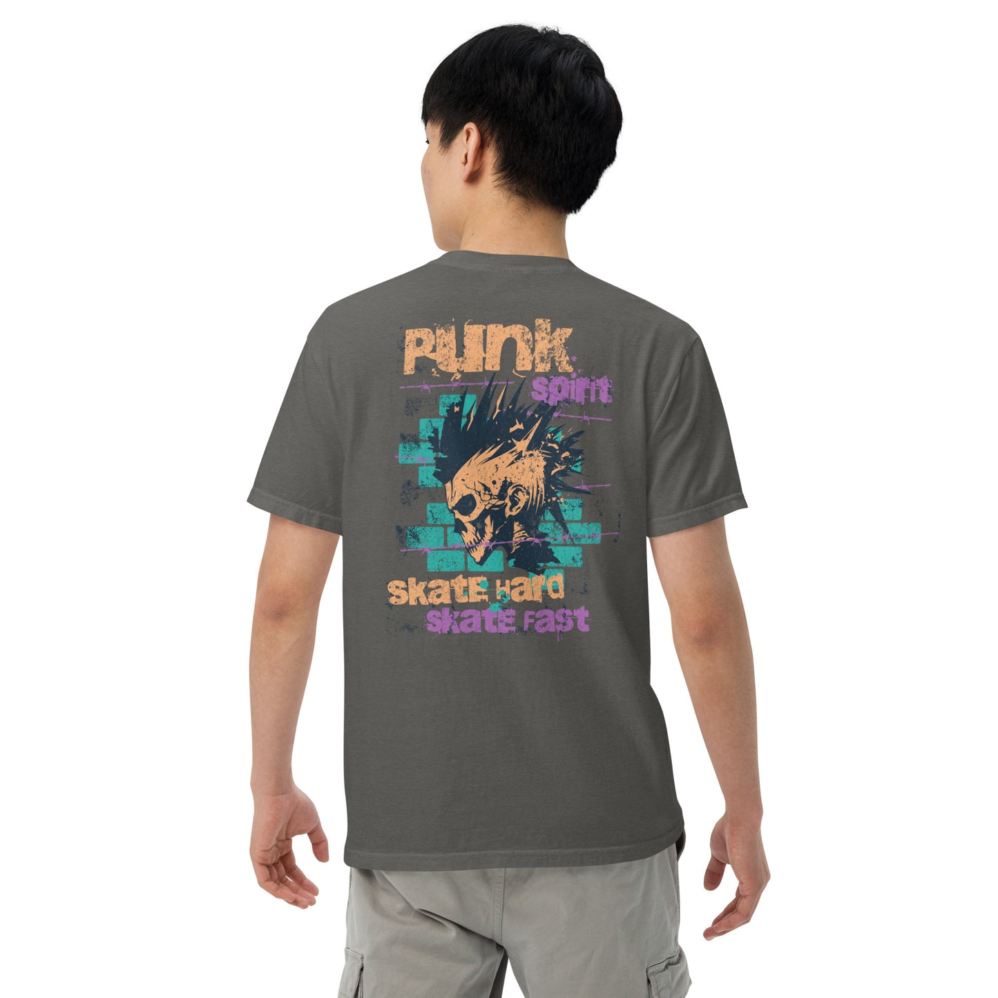 Punk Spirit Skate Hard Skate Fast T-Shirt