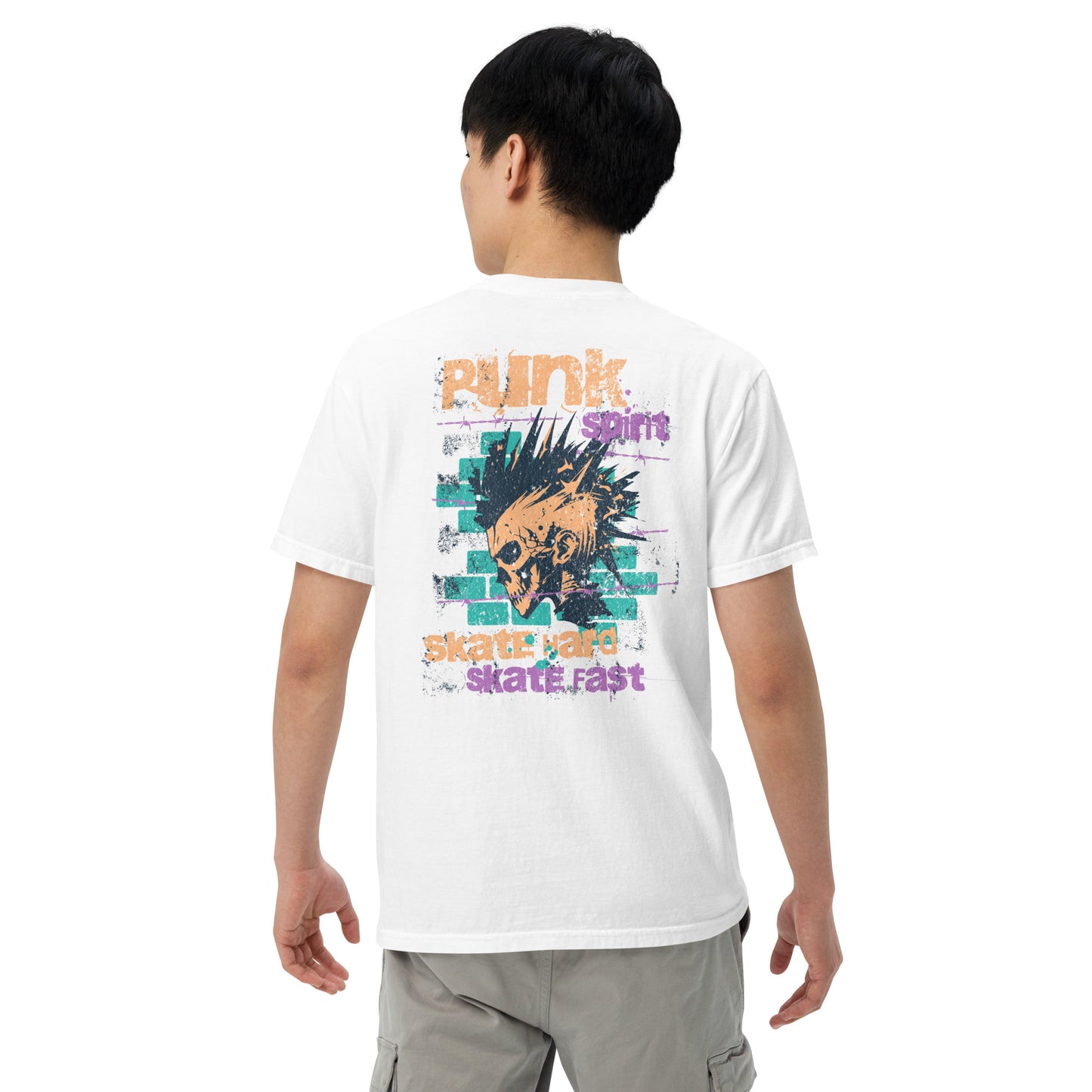 Punk Spirit Skate Hard Skate Fast T-Shirt