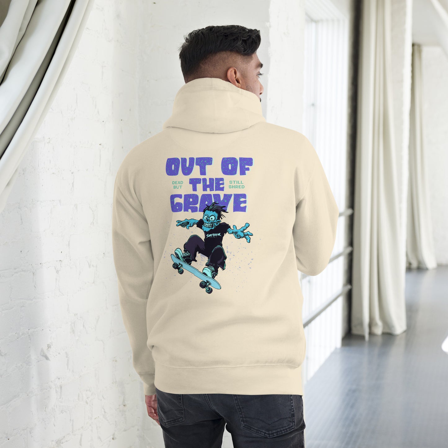 Out of the Grave Dead But Still Shred Hoodie