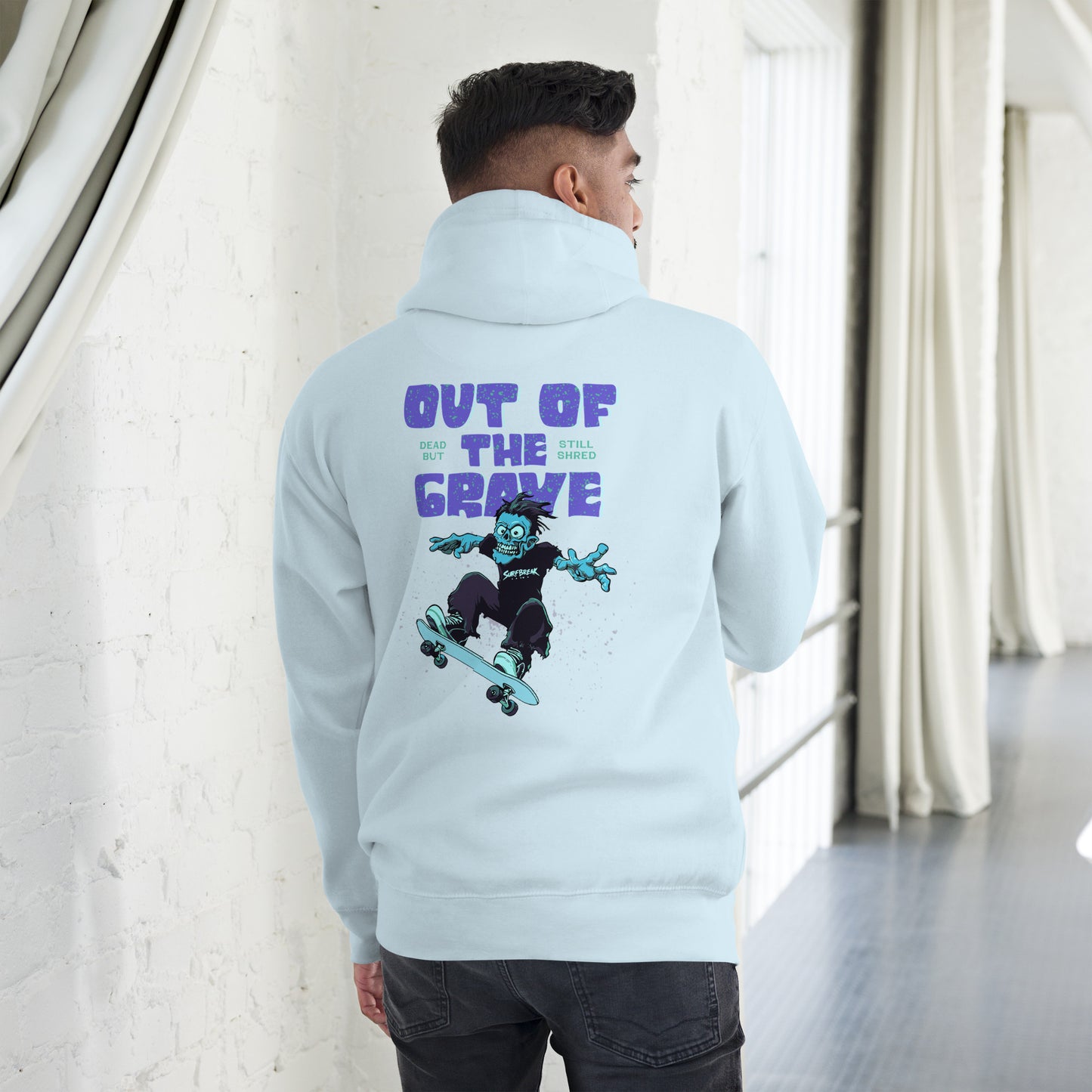 Out of the Grave Dead But Still Shred Hoodie