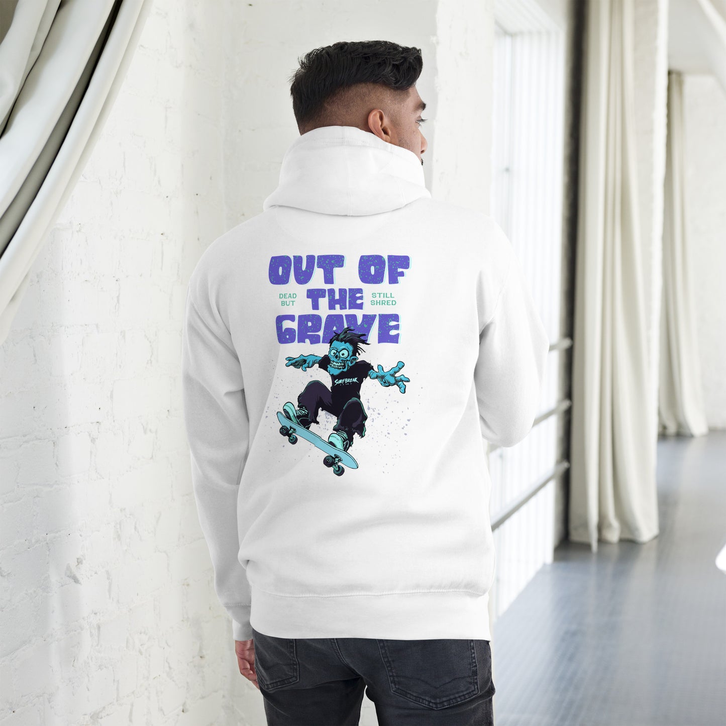 Out of the Grave Dead But Still Shred Hoodie